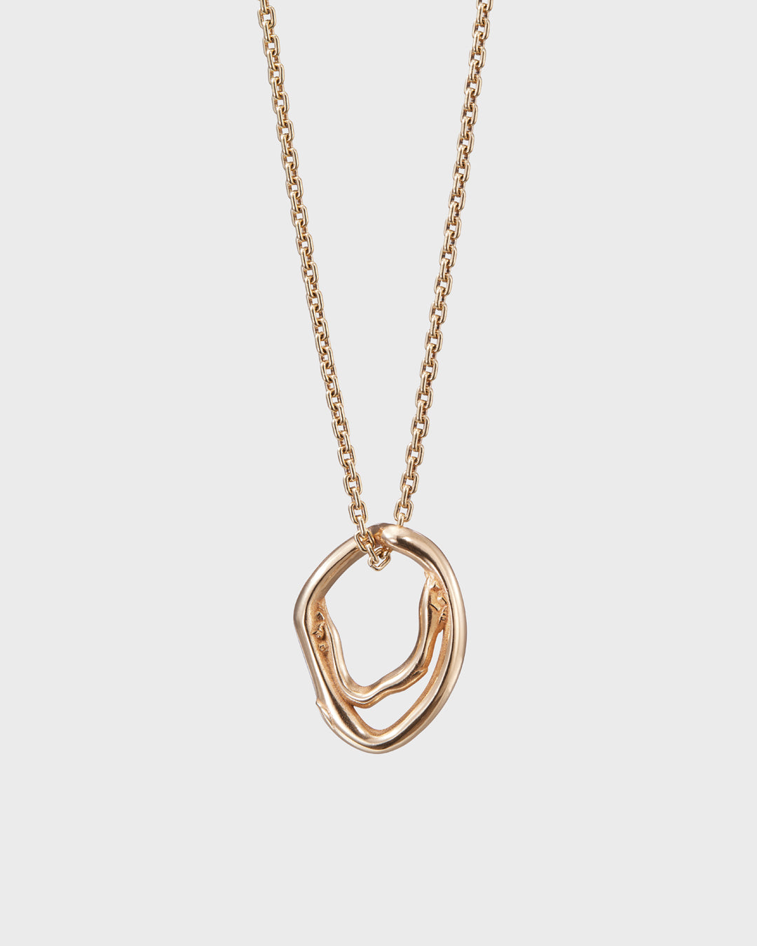Square anchor chain bronze (bright)
