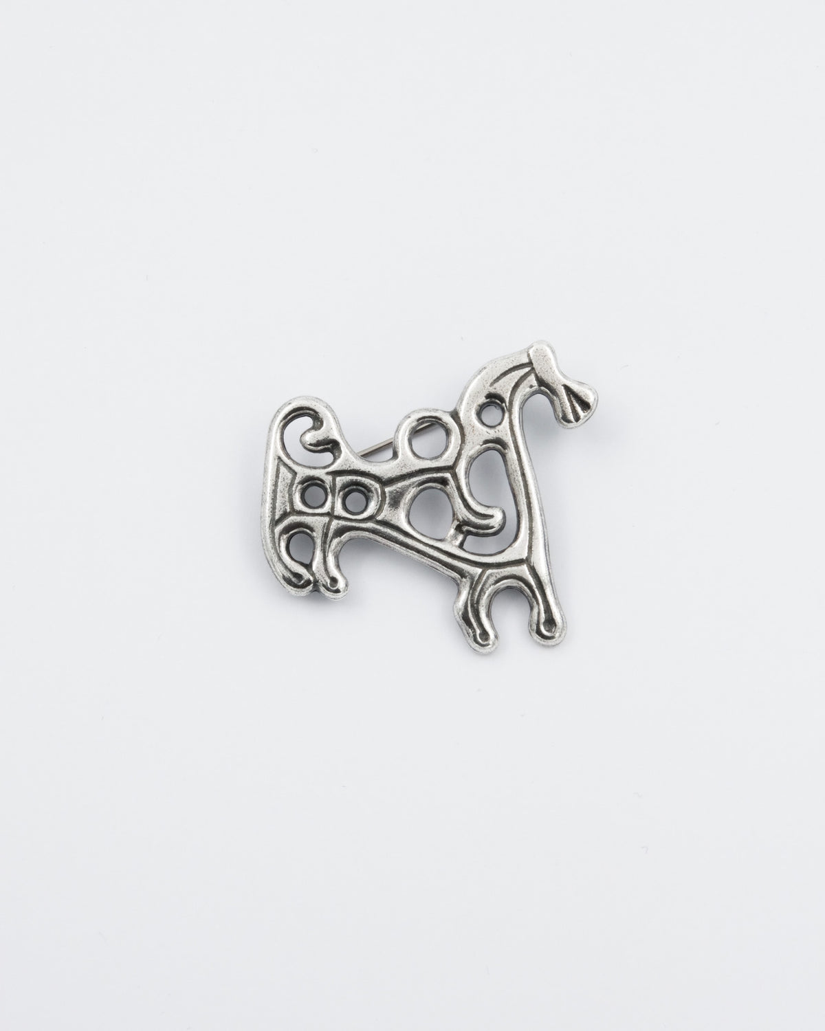 Kept Suomussalmi horse brooch silver