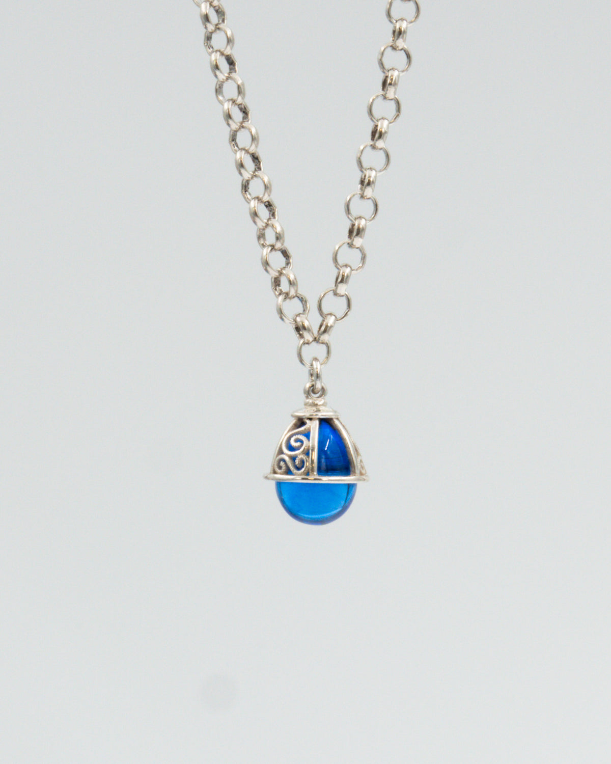 Held The Beginning of Life bracelet synthetic quartz silver