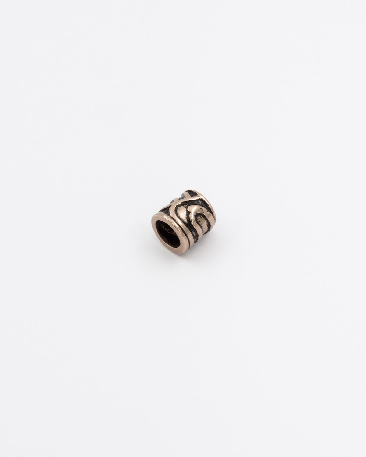Kept barrel ring colored bronze