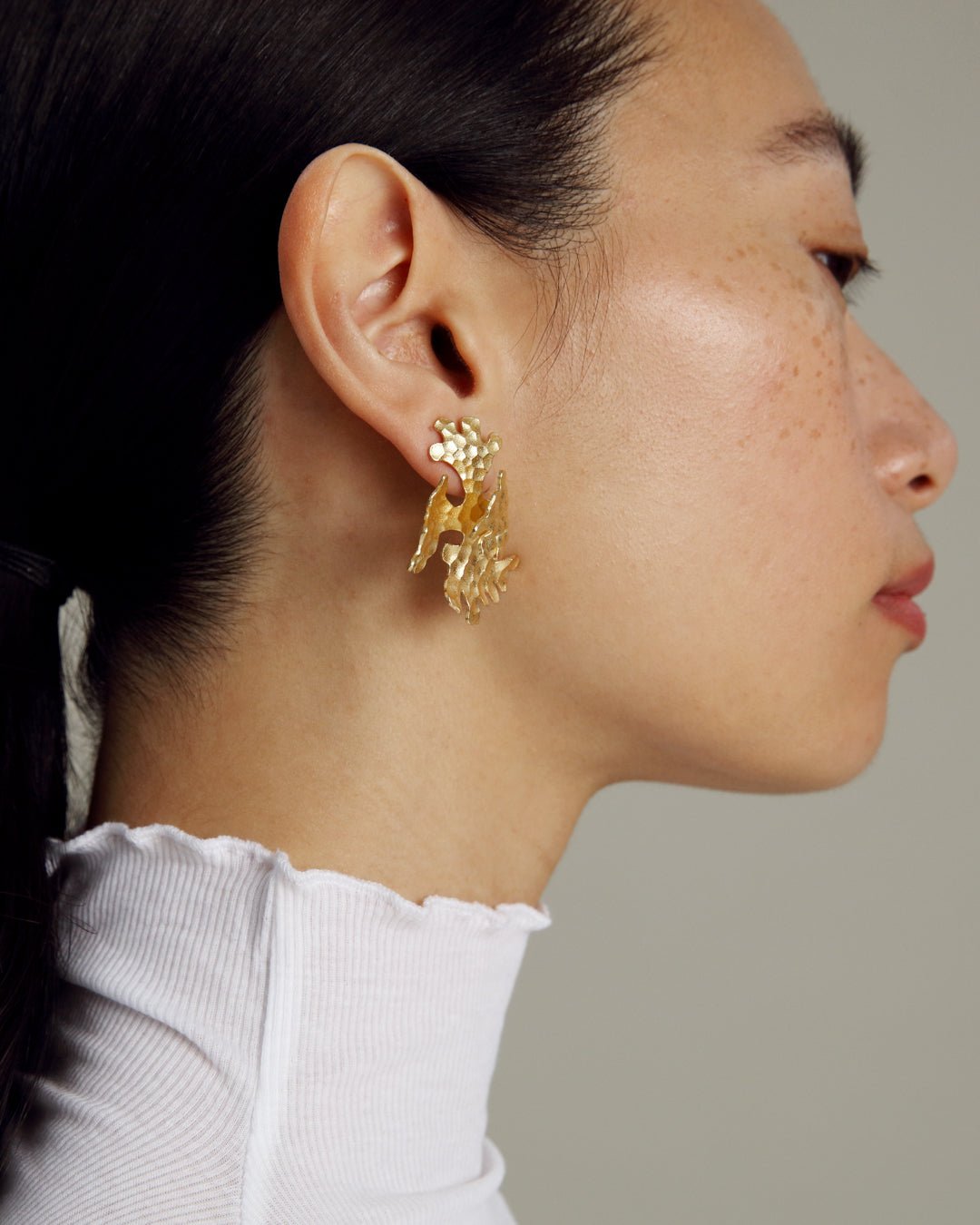 Tundra Earrings bronze