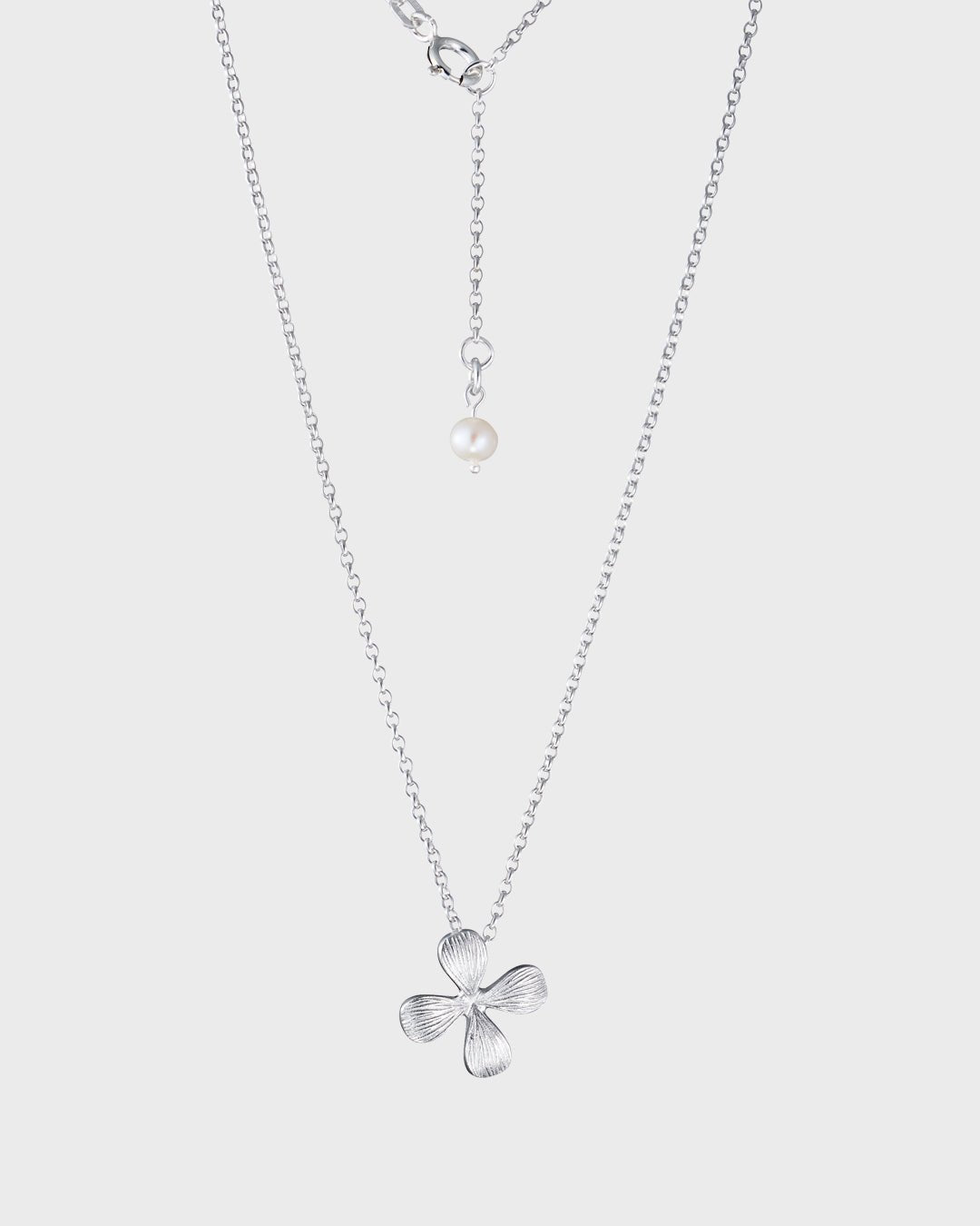 Silver Anemone Pendant
