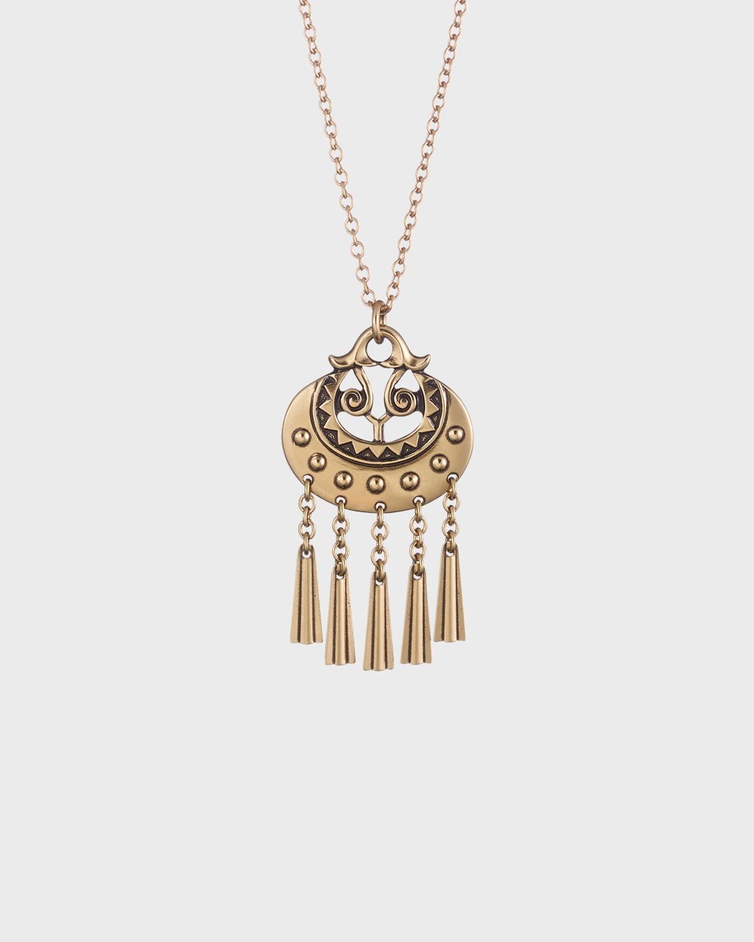 Moon Goddess Pendant small bronze