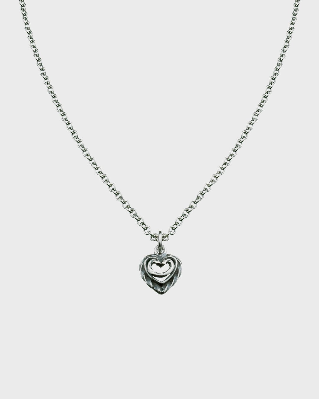 Heart of the House Pendant small silver