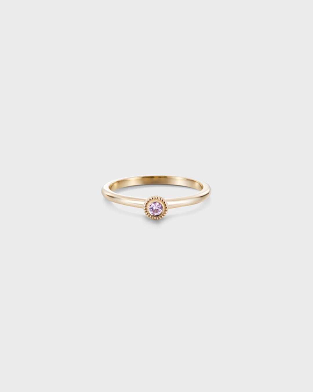 Beloved ring sapphire 2,5mm gold