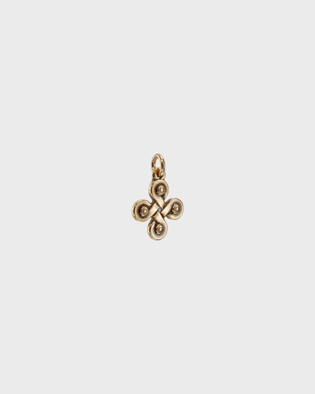 St. Johns Arms charm bronze
