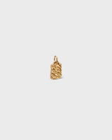 Itu-charm engraving silver gold-plated
