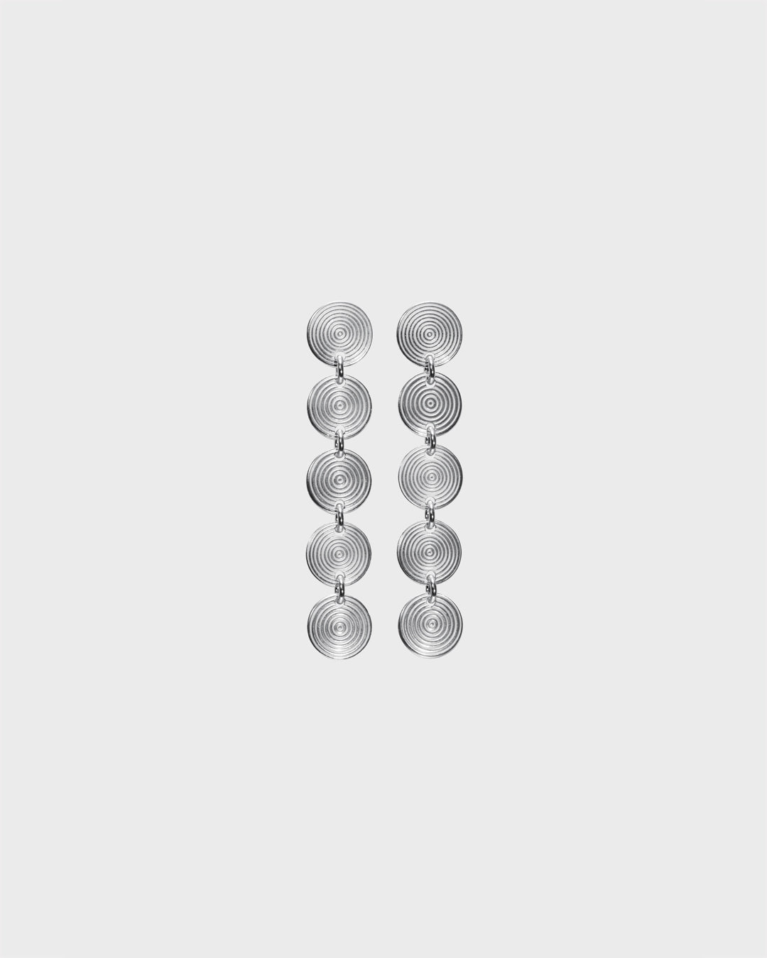 Kosmos single earring 5 ​​pieces silver