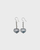 Eura Heart Earrings silver