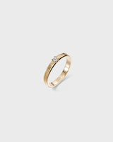 Ikiaikainen-sormus 1x0,06ct kulta