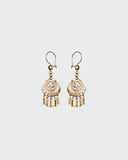 Moon Goddess Earrings small gold
