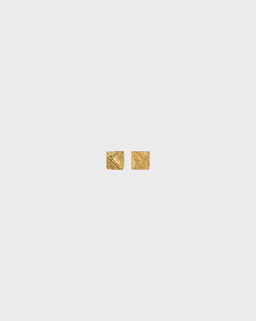 Facet Earrings gold