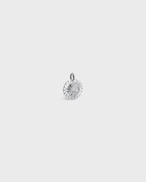 Amulet Mini Charm Sun Lion silver