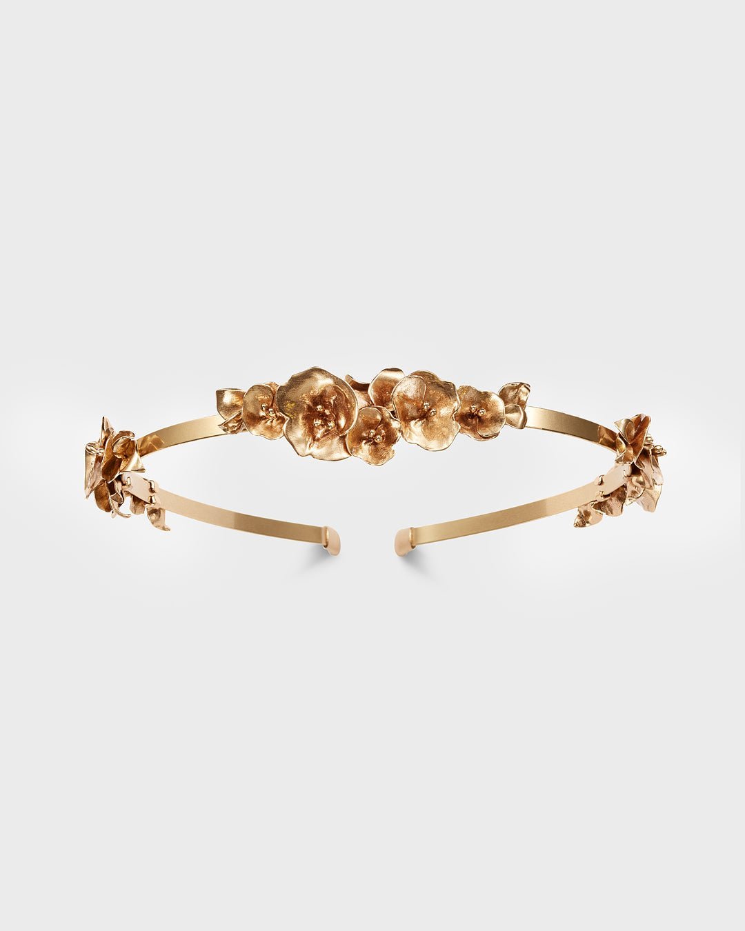 Summer Night Rose Hairband bronze