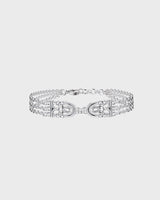 Birds of Paradise Bracelet Silver