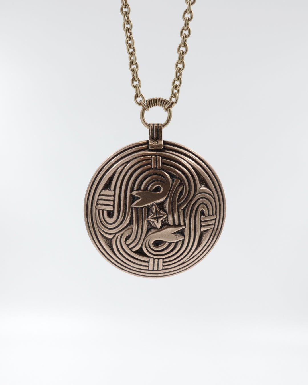 Held pendant from the Viking age 70 cm bronze